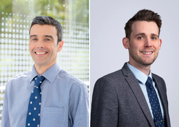 Stephen Sheridan, Interim Director of Sales (left) and James Deegan, CCS Framework Manager (right)
