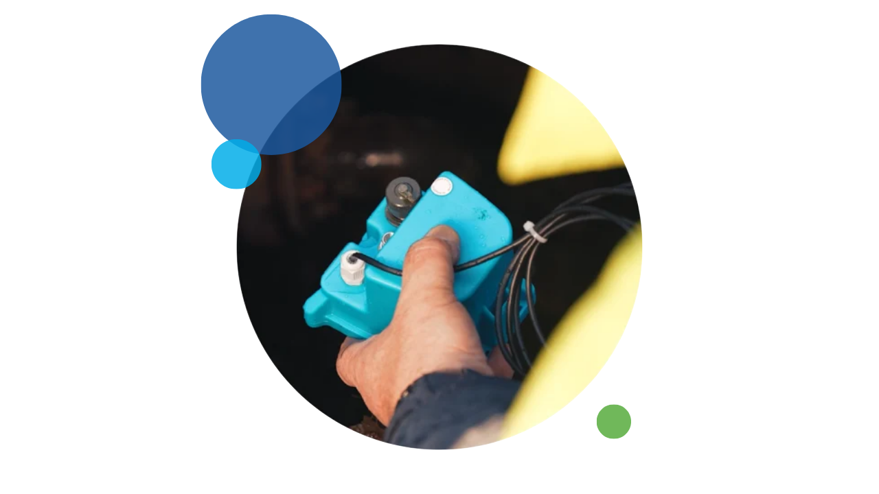 Meter in hand