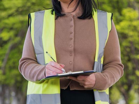A checklist being ticked off