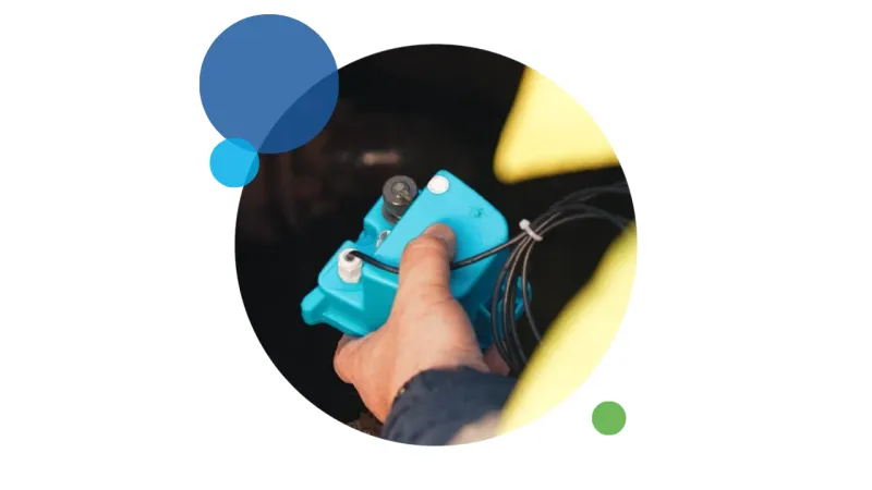 Meter in hand